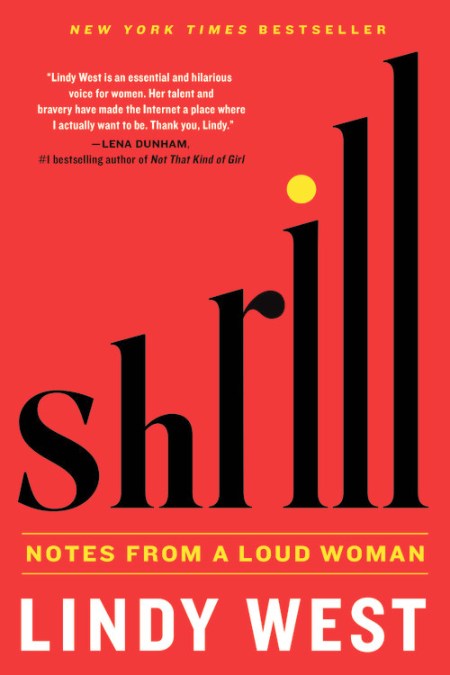 Book cover for Shrill by Lindy West