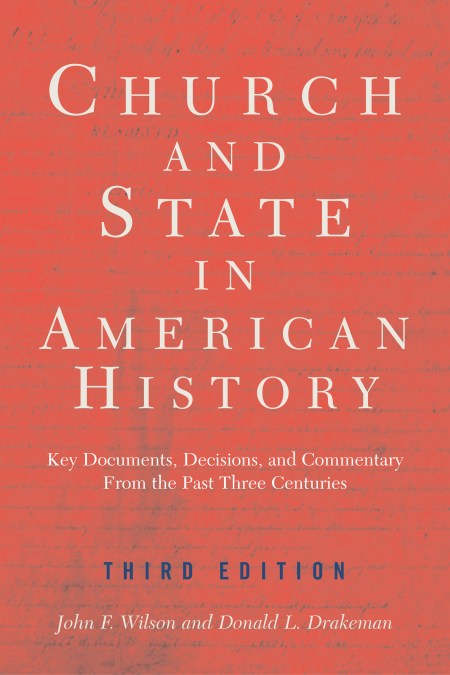 Church And State In American History