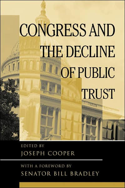 Congress and the Decline of Public Trust