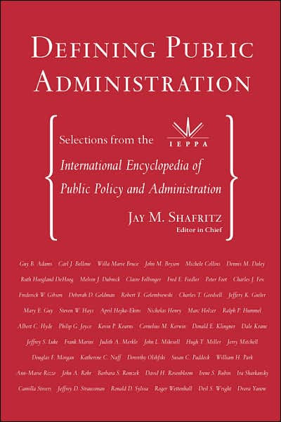 Defining Public Administration