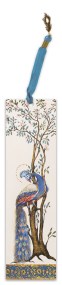 Illuminated Bookmark Esther Scroll-Peacock