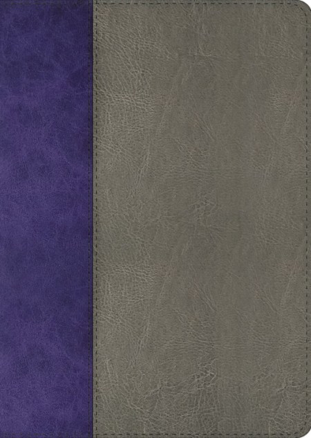 The Jeremiah Study Bible, NKJV: Gray and Purple LeatherLuxe Limited Edition