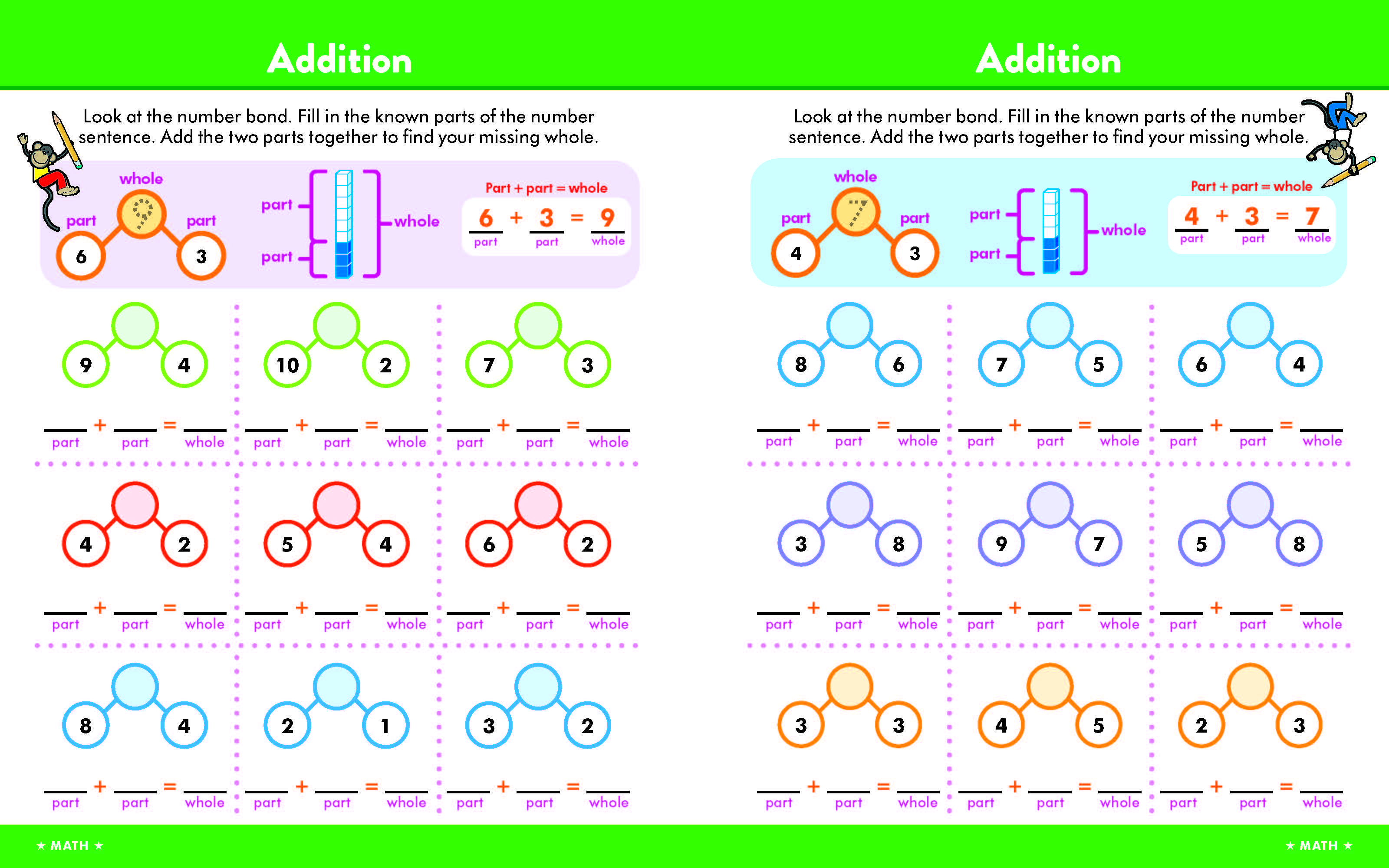 Get Ready for School Wipe-Off 1st Grade Sample page 2