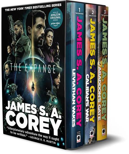 The Expanse Hardcover Boxed Set: Leviathan Wakes, Caliban’s War, Abaddon’s Gate