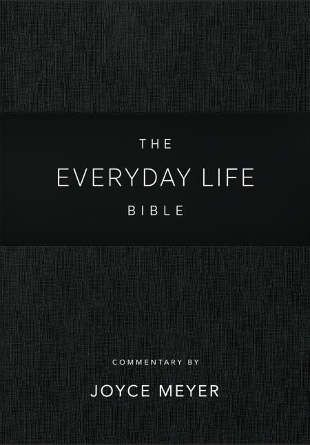 Everyday Life Bible: Black LeatherLuxe®