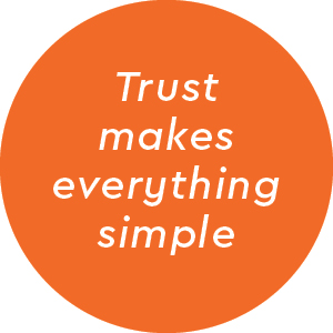 trust makes everything simple