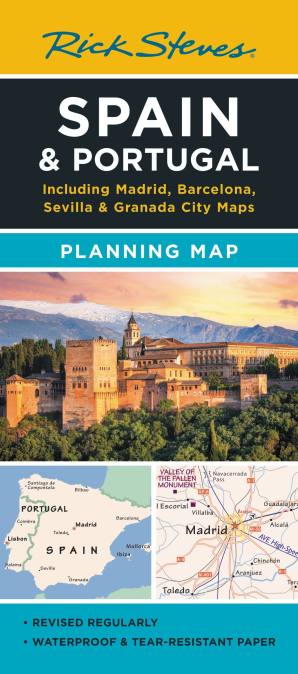 Rick Steves Spain & Portugal Planning Map