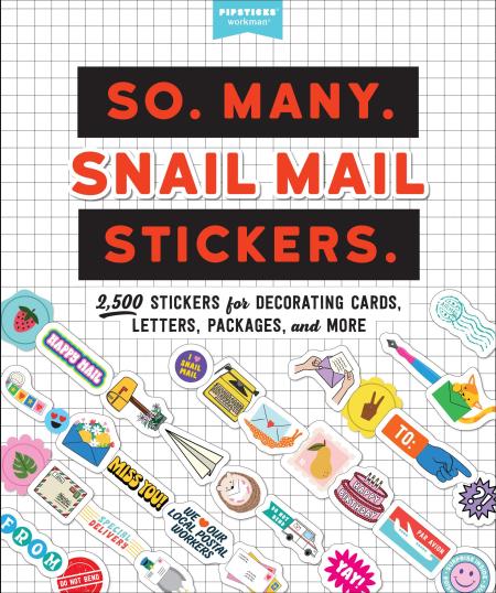 So. Many. Snail Mail Stickers.