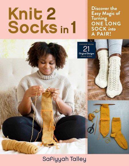 Knit 2 Socks in 1