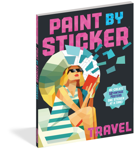 Paint by Sticker: Travel