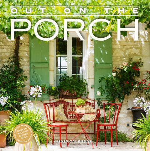 Out on the Porch Wall Calendar 2025