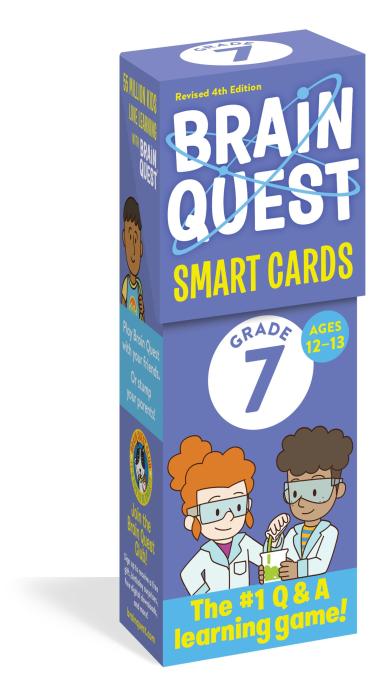 Brain Quest 7th Grade Smart Cards Revised 4th Edition