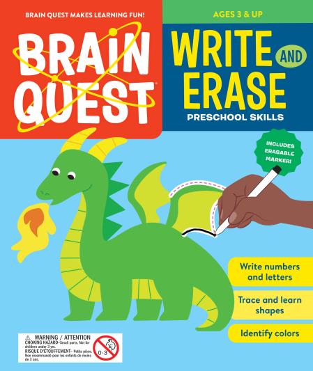 Brain Quest Write and Erase: Preschool Skills