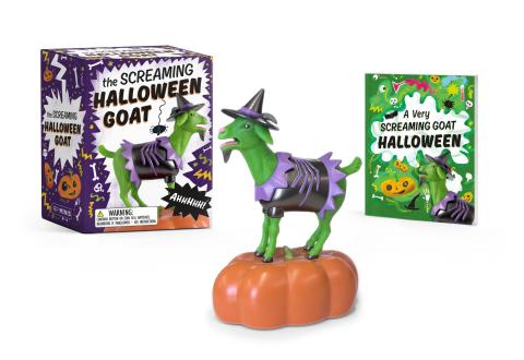 The Screaming Halloween Goat