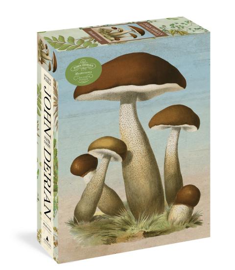 John Derian Paper Goods: Mushrooms 1,000-Piece Puzzle